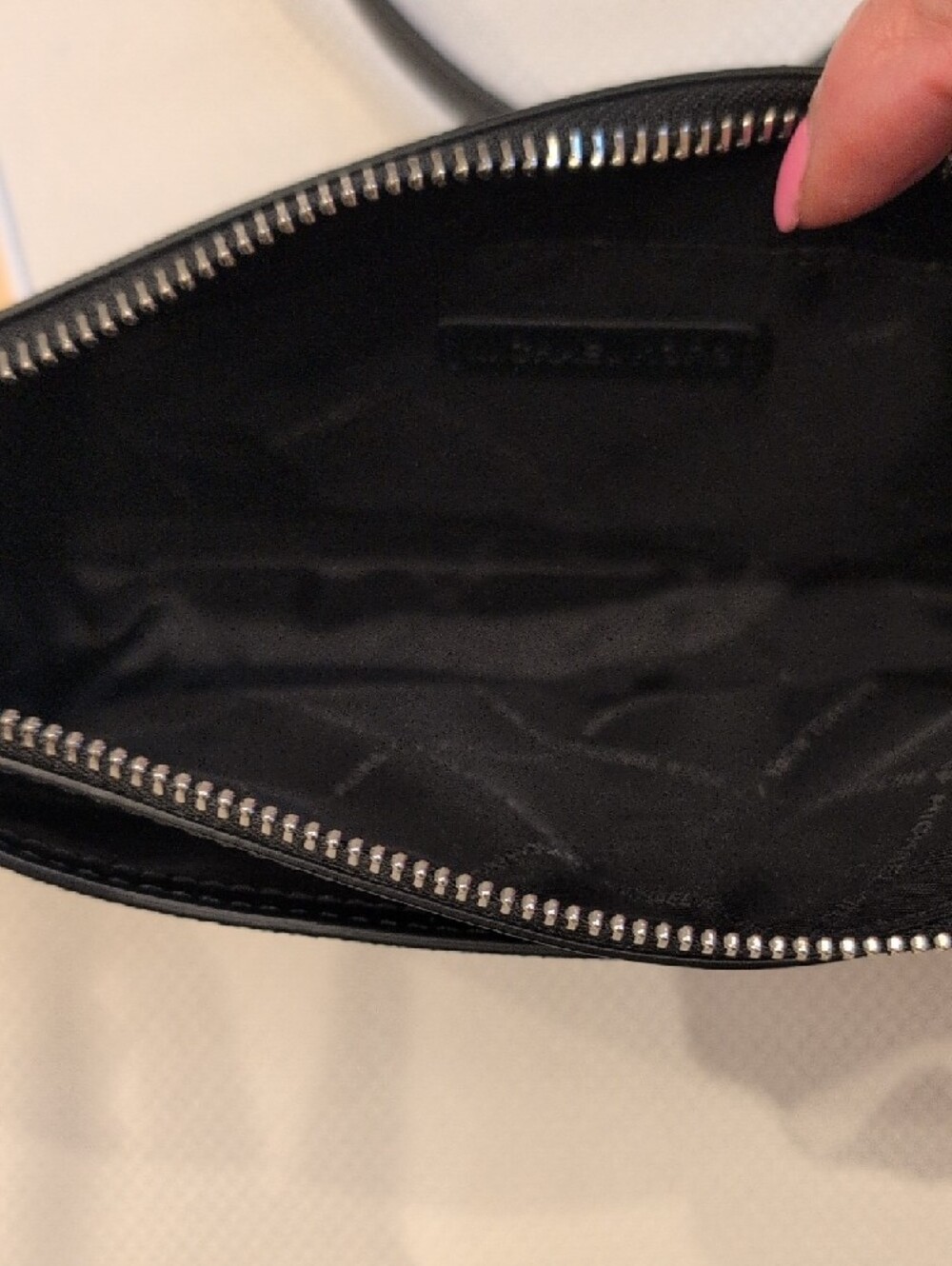 Michael Kors Black Star Print Crossbody Handbag - Picture 5 of 8